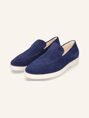 Heinrich Dinkelacker Loafersy Genua Plain Loafer V blau NIEBIESKI