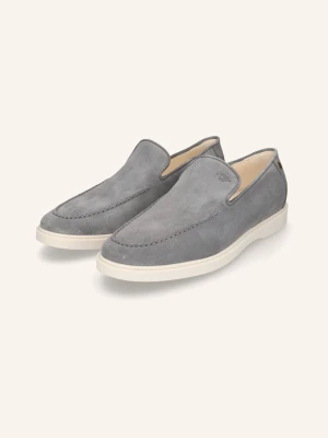Heinrich Dinkelacker Loafersy Genua Plain Loafer V grau SZARY