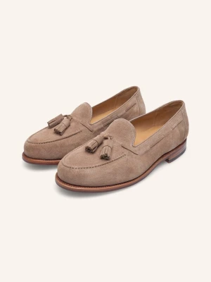 Heinrich Dinkelacker Loafersy Wien Plain Tassel V beige