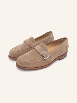 Heinrich Dinkelacker Loafersy Wien Single Monk V beige