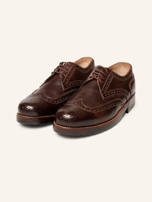 Heinrich Dinkelacker Sznurowane Botki Rio Full-Brogue H braun BRĄZOWY