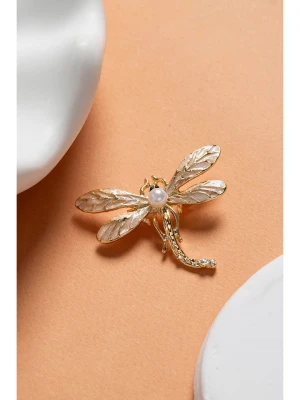 Heliophilia Broszka z cyrkoną i perłą rozmiar: onesize