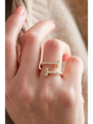 Heliophilia Pierścionek z cyrkoniami rozmiar: onesize