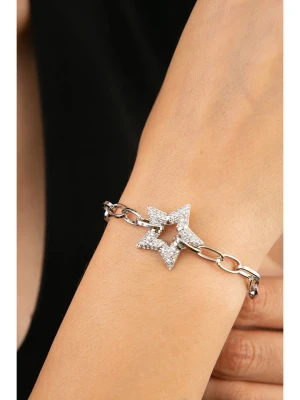 Heliophilia Posrebrzana bransoletka z elementem ozdobnym rozmiar: onesize
