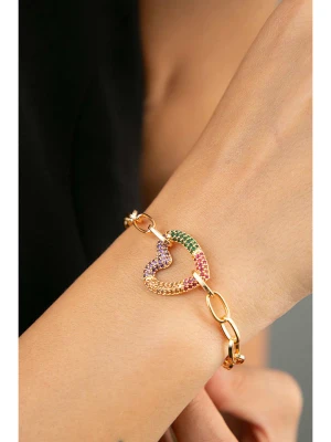 Zdjęcie produktu Heliophilia Pozłacana bransoletka z elementem ozdobnym rozmiar: onesize