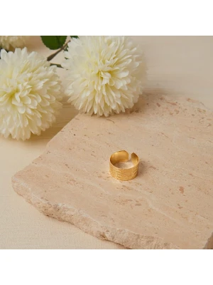 Heliophilia Pozłacany pierścionek rozmiar: onesize