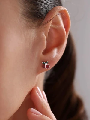 Heliophilia Srebrne kolczyki-wkrętki rozmiar: onesize