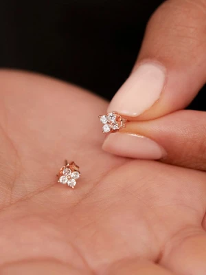 Heliophilia Srebrne kolczyki-wkrętki rozmiar: onesize