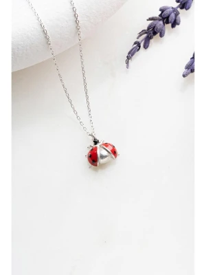 Heliophilia Srebrny naszyjnik z zawieszką - dł. 42 cm rozmiar: onesize