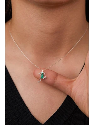 Heliophilia Srebrny naszyjnik z zawieszką - dł. 42 cm rozmiar: onesize