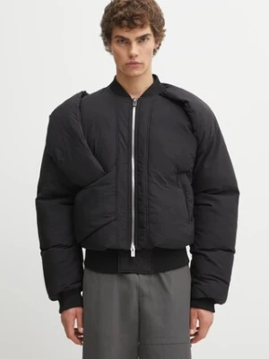 Heliot Emil kurtka bomber kolor czarny zimowa AW25_M_02_163_BLK01