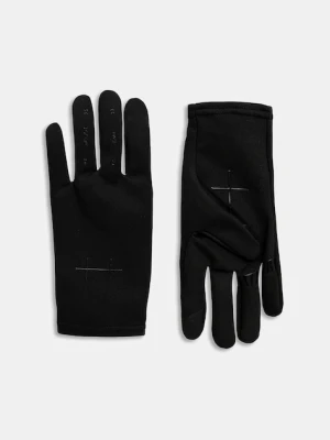 Heliot Emil rękawiczki kolor czarny AW25_16_112_BLK01_CO