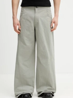HELIOT EMIL spodnie wide leg bawełniane męskie