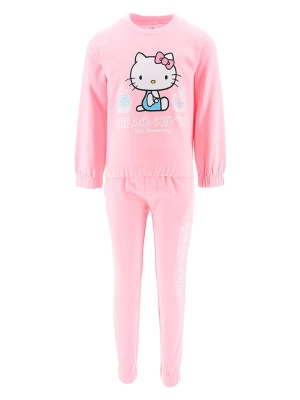 Hello Kitty 2-częściowy zestaw "Hello Kitty" w kolorze jasnoróżowym rozmiar: 98