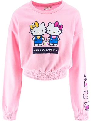 Hello Kitty Bluza "Hello Kitty" w kolorze jasnoróżowym rozmiar: 98