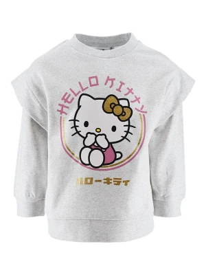 Hello Kitty Bluza "Hello Kitty" w kolorze jasnoszarym rozmiar: 110