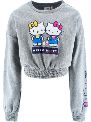 Hello Kitty Bluza "Hello Kitty" w kolorze szarym rozmiar: 98