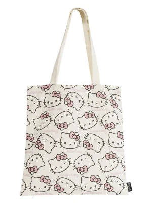 Hello Kitty Shopper bag "Hello Kitty" w kolorze kremowym rozmiar: onesize