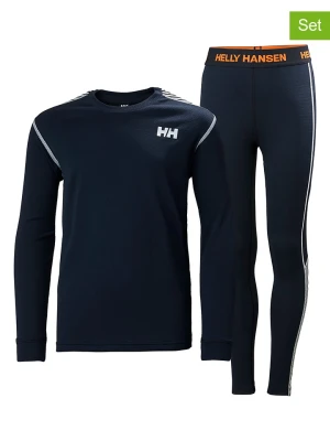 Helly Hansen 2-częściowy zestaw bielizny funkcyjnej "Lifa" w kolorze granatowym rozmiar: 152