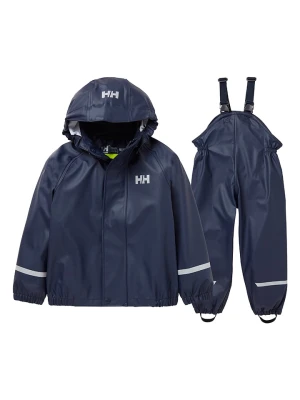 Helly Hansen 2-częściowy zestaw przeciwdeszczowy "Bergen 2.0" w kolorze granatowym rozmiar: 128