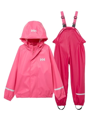 Helly Hansen 2-częściowy zestaw przeciwdeszczowy "Bergen 2.0" w kolorze różowym rozmiar: 110