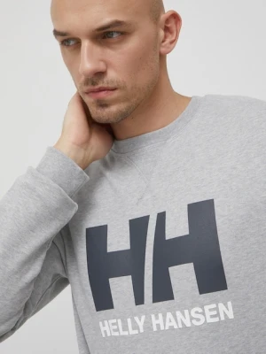 Helly Hansen bluza bawełniana szary