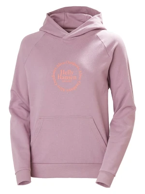 Helly Hansen Bluza "Core Graphic" w kolorze fioletowym rozmiar: M
