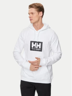 Helly Hansen Bluza Hh Box Hoodie 53289 Biały Regular Fit