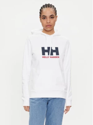 Helly Hansen Bluza Logo 2.0 34460 Biały Regular Fit
