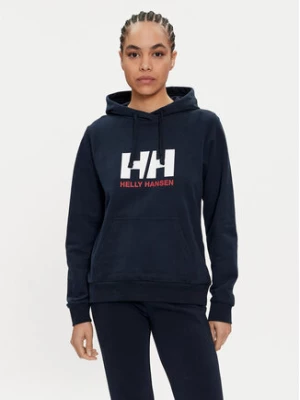 Helly Hansen Bluza Logo 2.0 34460 Granatowy Regular Fit