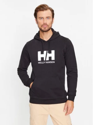 Helly Hansen Bluza Logo 33977 Czarny Regular Fit