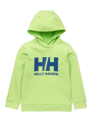 Helly Hansen Bluza "Logo" w kolorze zielonym rozmiar: 110