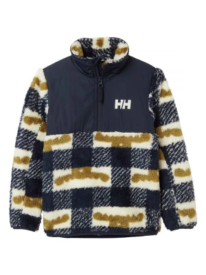 Helly Hansen Bluza polarowa "Champ" w kolorze granatowo-jasnobrązowym rozmiar: 110