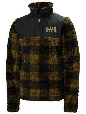 Helly Hansen Bluza polarowa "Champ" w kolorze jasnobrązowo-czarnym rozmiar: 140