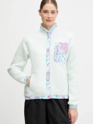 Helly Hansen bluza polarowa IMPERIAL damska kolor zielony gładka 63372