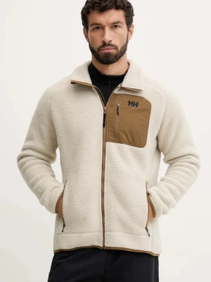 Helly Hansen bluza polarowa PANORAMA kolor beżowy gładka 49460
