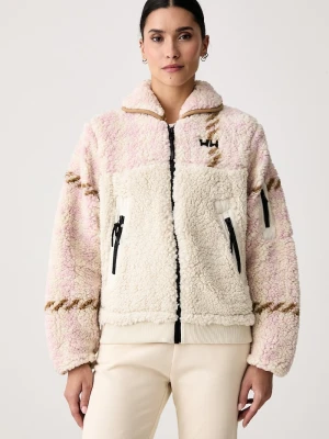 Helly Hansen bluza rozpinana damska polarowa MOONLIT PILE beżowy