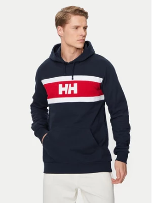 Helly Hansen Bluza Salt Cotton Hoodie 34474 Granatowy Regular Fit