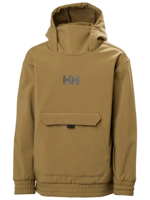 Helly Hansen Bluza softshellowa "Powder" w kolorze jasnobrązowym rozmiar: 134