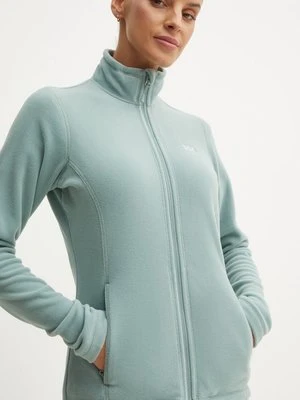 Helly Hansen bluza sportowa Daybreaker kolor zielony gładka 51599