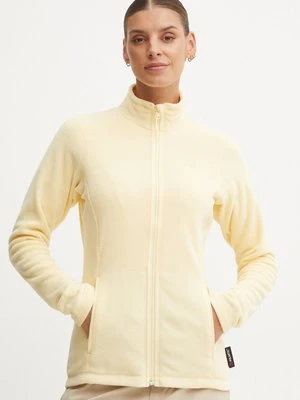 Helly Hansen bluza sportowa Daybreaker kolor żółty gładka 51599