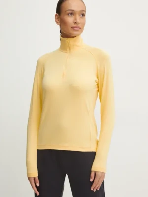 Helly Hansen bluza sportowa Verglas kolor żółty gładka 62965