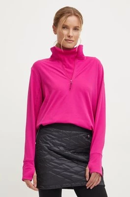 Helly Hansen bluza sportowa Versalite kolor różowy gładka 49560