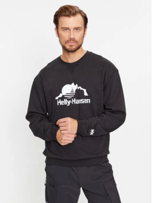 Helly Hansen Bluza Yu Crew Sweater 2.0 53891 Czarny Regular Fit