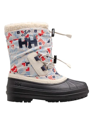 Helly Hansen Botki zimowe "Varanger" w kolorze błękitno-granatowo-czarnym rozmiar: 32