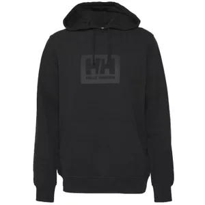Helly Hansen Box Hoodie 53289-990, Męskie, Czarne, bluzy, bawełna, rozmiar: L