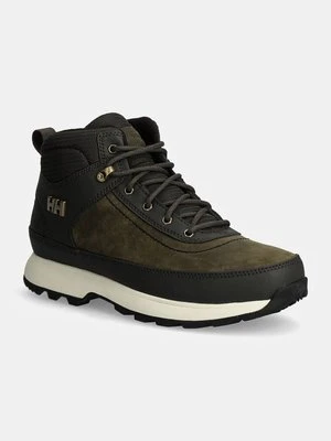 Helly Hansen buty Calgary 2 męskie kolor zielony lekko ocieplone 12036