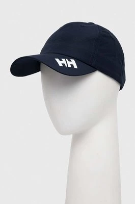 Helly Hansen czapka z daszkiem kolor granatowy z nadrukiem 67517