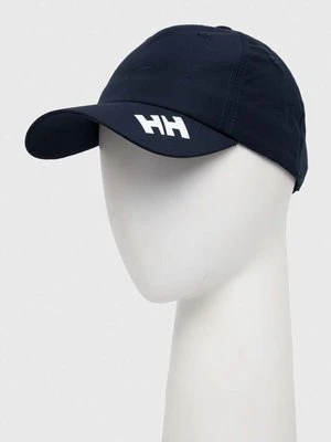 Helly Hansen czapka z daszkiem kolor granatowy z nadrukiem 67517