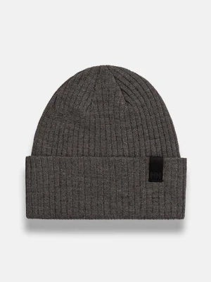 Helly Hansen czapka z domieszką wełny kolor szary 67195